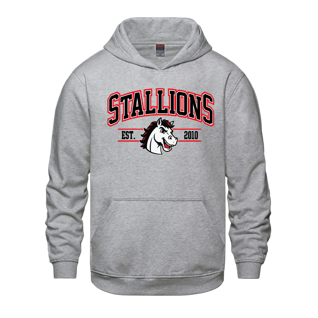 Cotton Fleece Hoodie - EST 2010 Logo - Youth