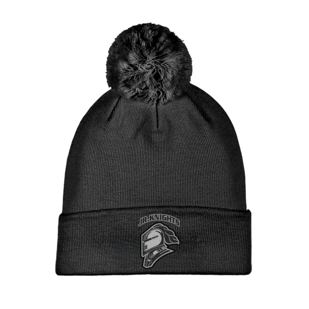 Cuffed Pom Toque - Tonal Logo