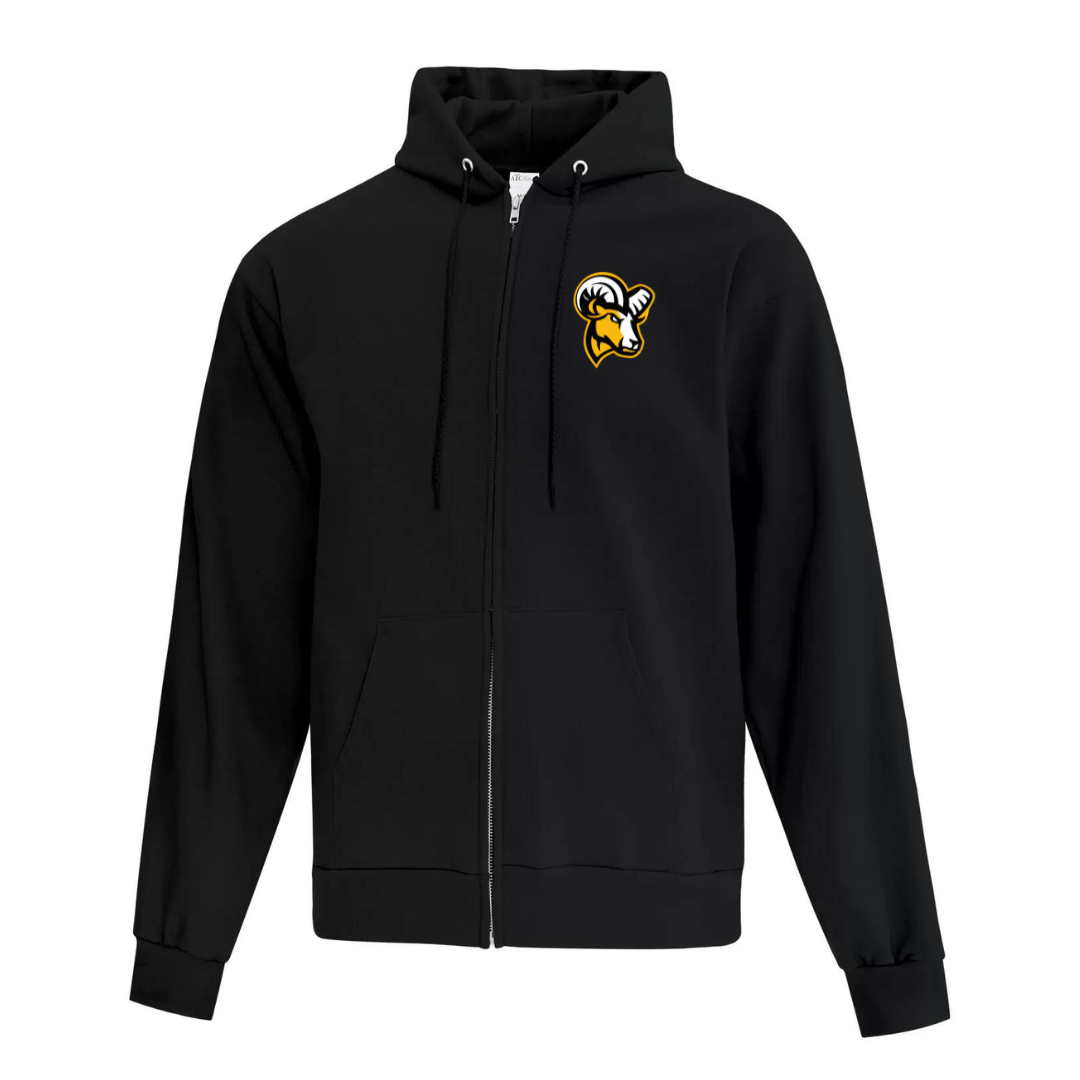 Cotton Full Zip Hoodie - Youth