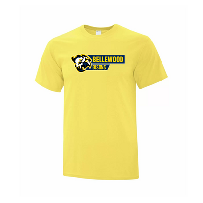 Cotton Short Sleeve Shirt - English Text
