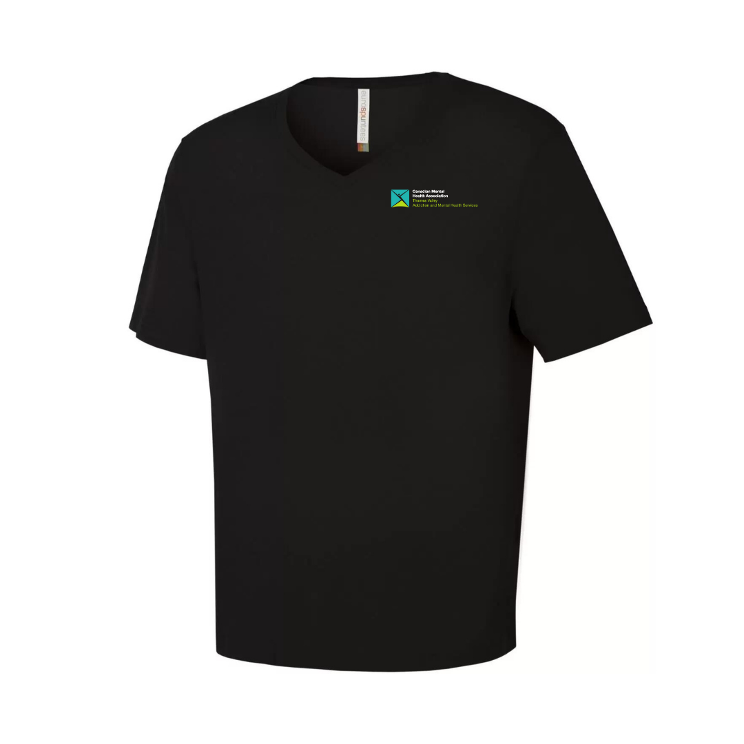 Ringspun V-Neck Tee - Mens