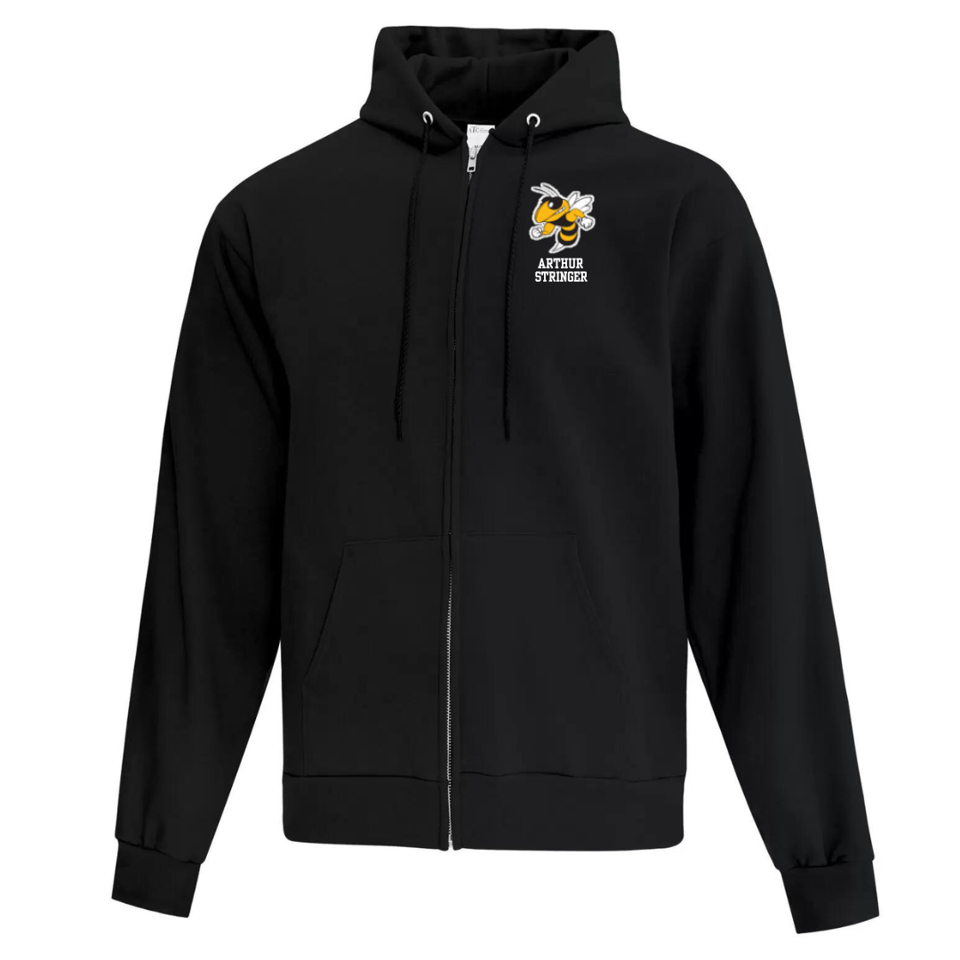 Cotton Full Zip Hoodie - Youth