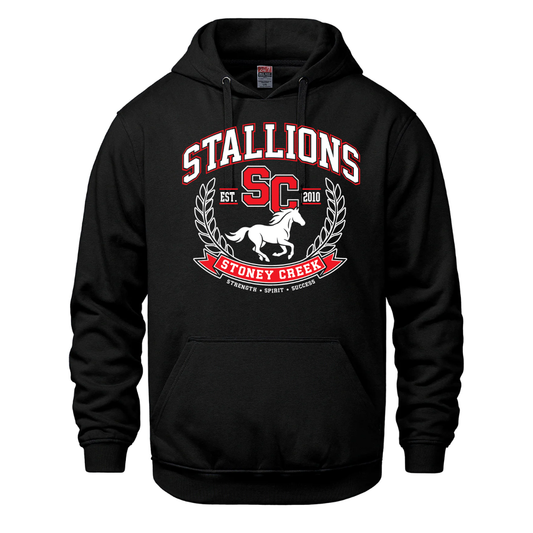 Cotton Fleece Hoodie - Banner Logo