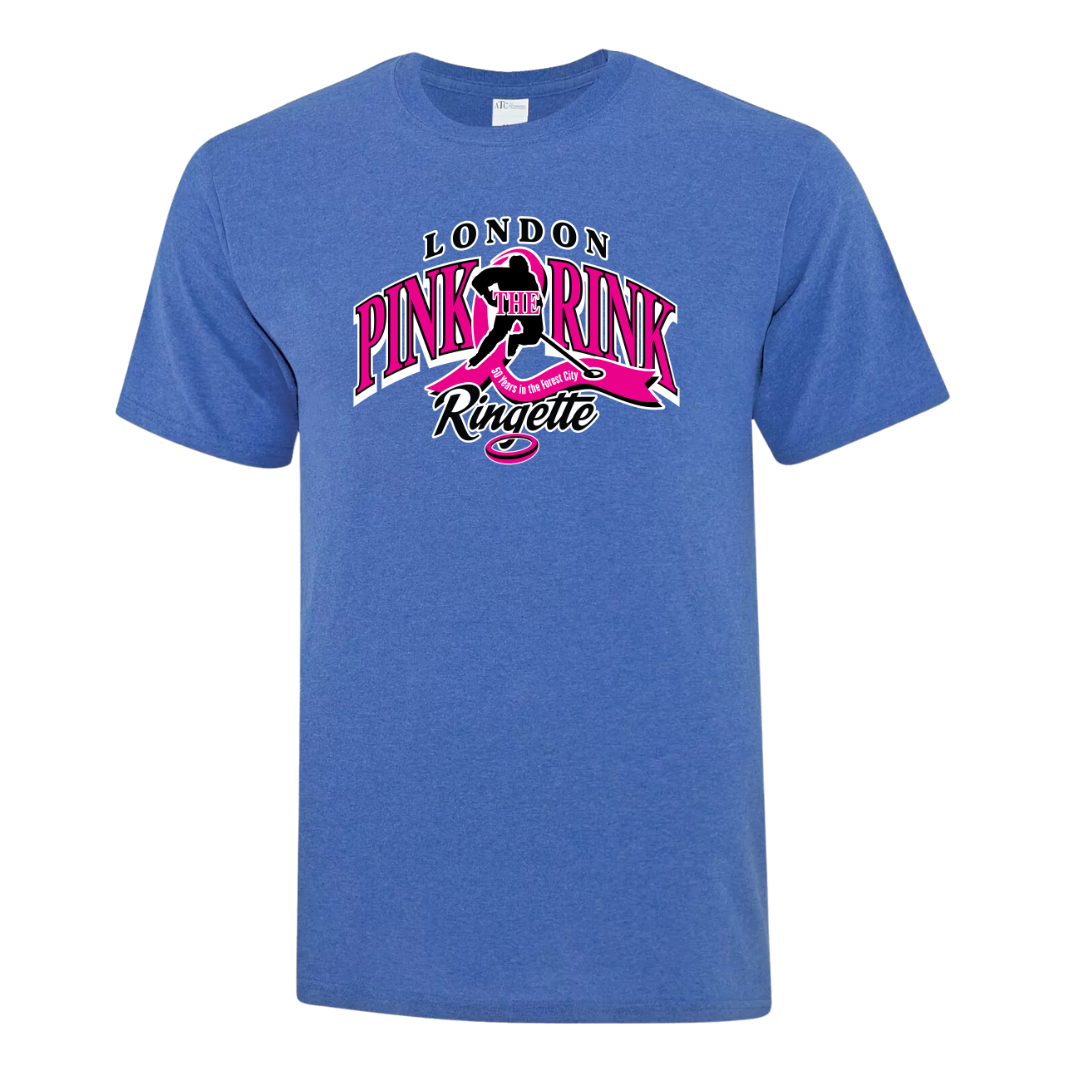Ringette Pink The Rink Tee - Youth