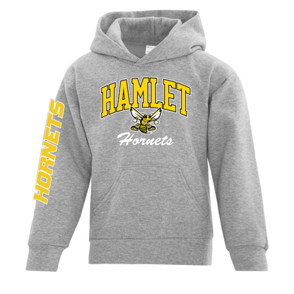 Cotton Fleece Hoodie - Varsity Logo - Youth