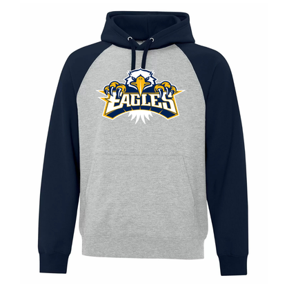 2 Tone Fleece Hoodie