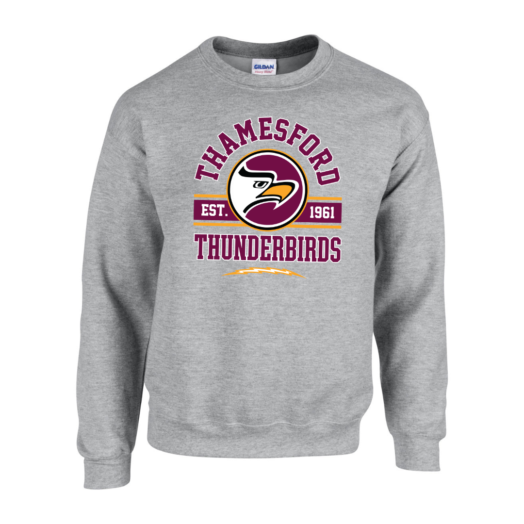 Cotton Fleece Crewneck - Adult