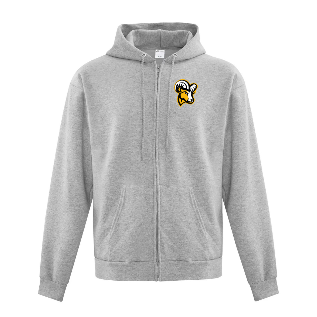 Cotton Full Zip Hoodie - Youth