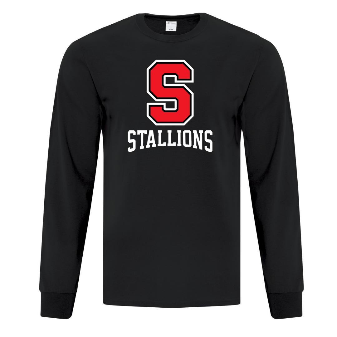Cotton Longsleeve - S Logo