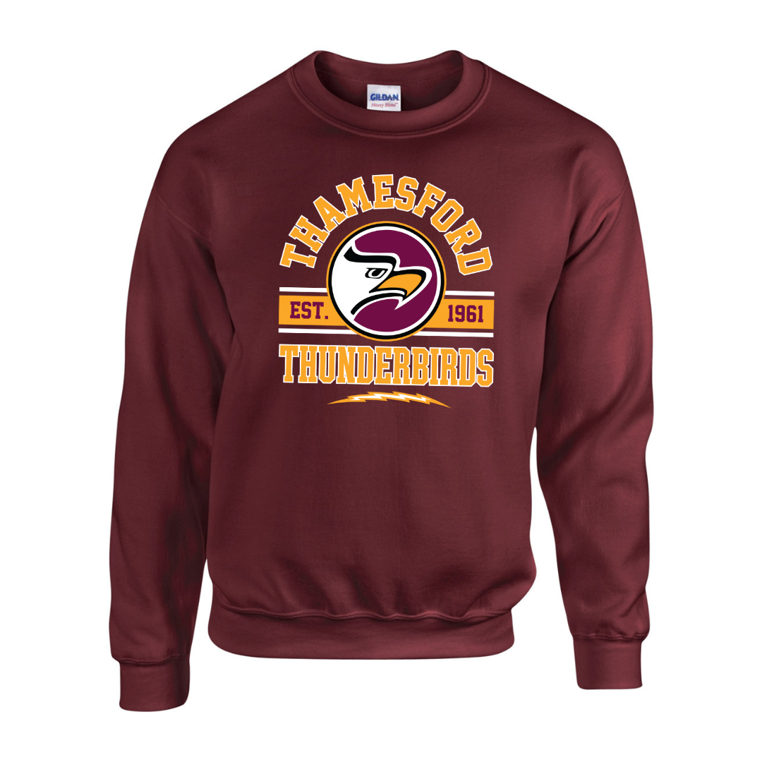 Cotton Fleece Crewneck - Adult