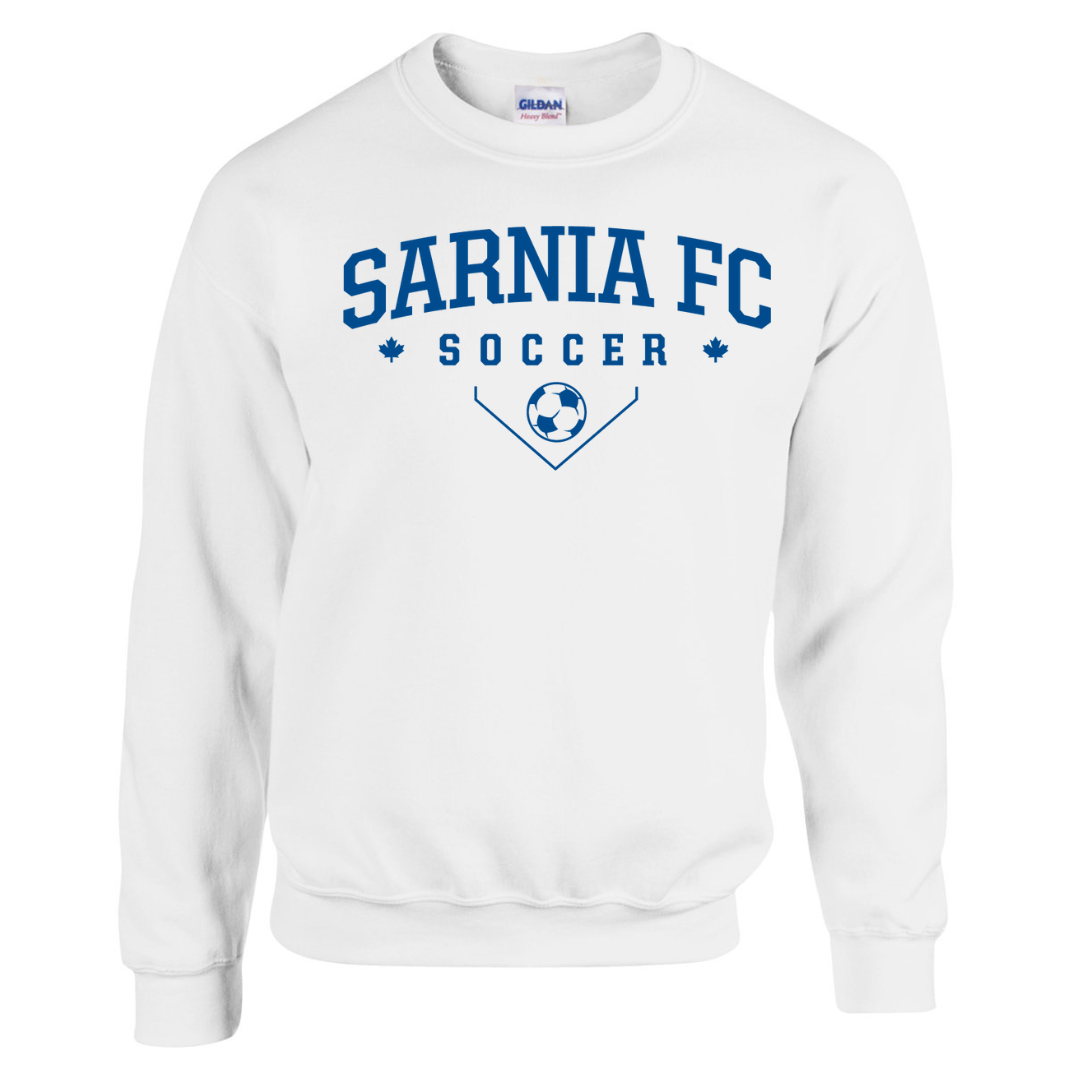 Cotton Crewneck - Text Logo - Youth