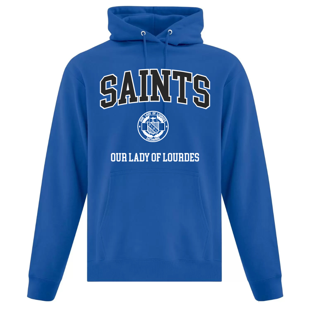Cotton Hoodie - Varsity Logo - Youth