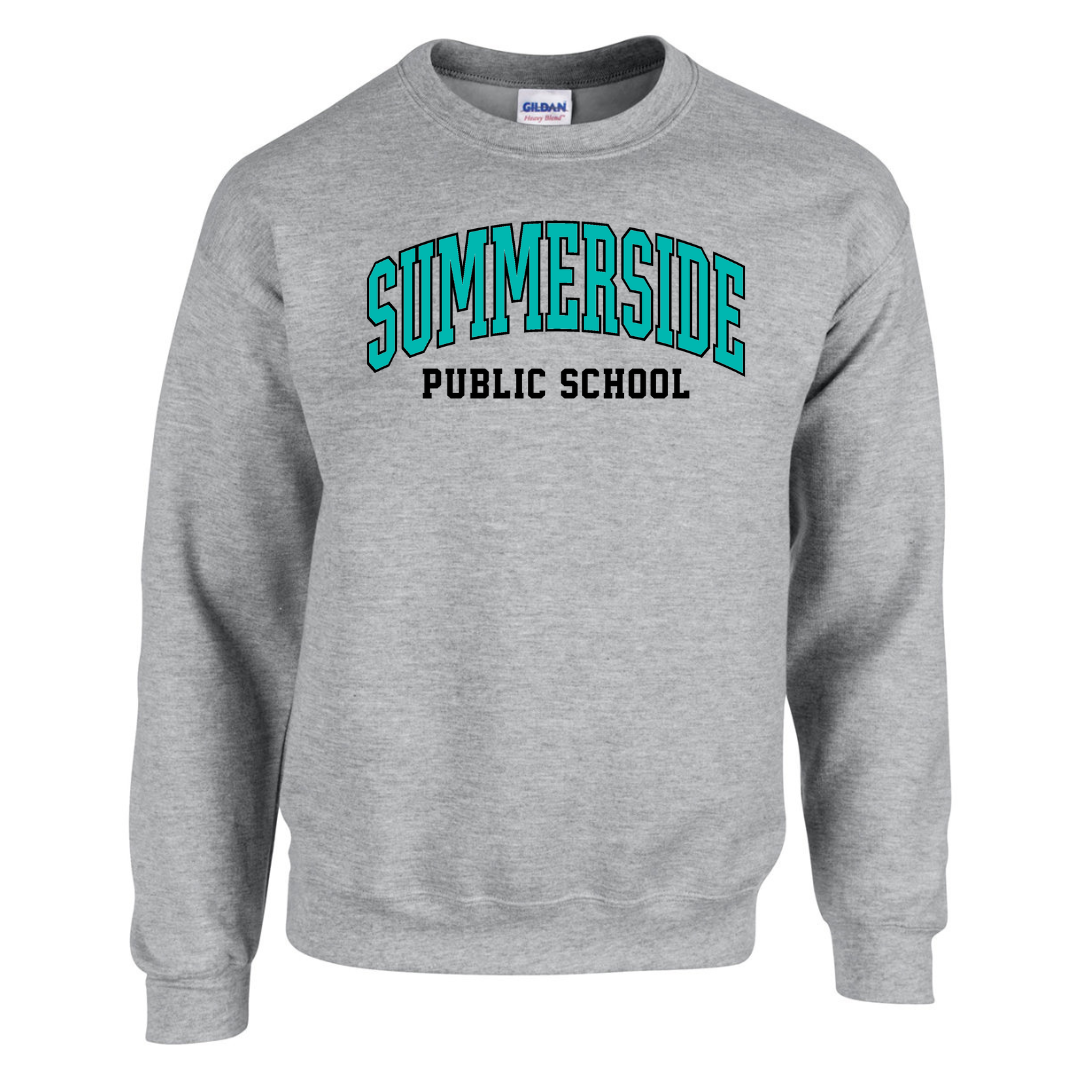 Cotton Crewneck - Text Logo