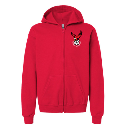 Cotton Full Zip Hoodie - Youth