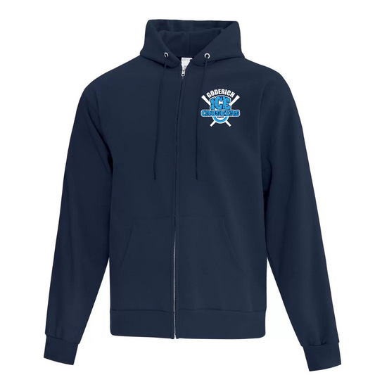 Cotton Full Zip Hoodie - Youth