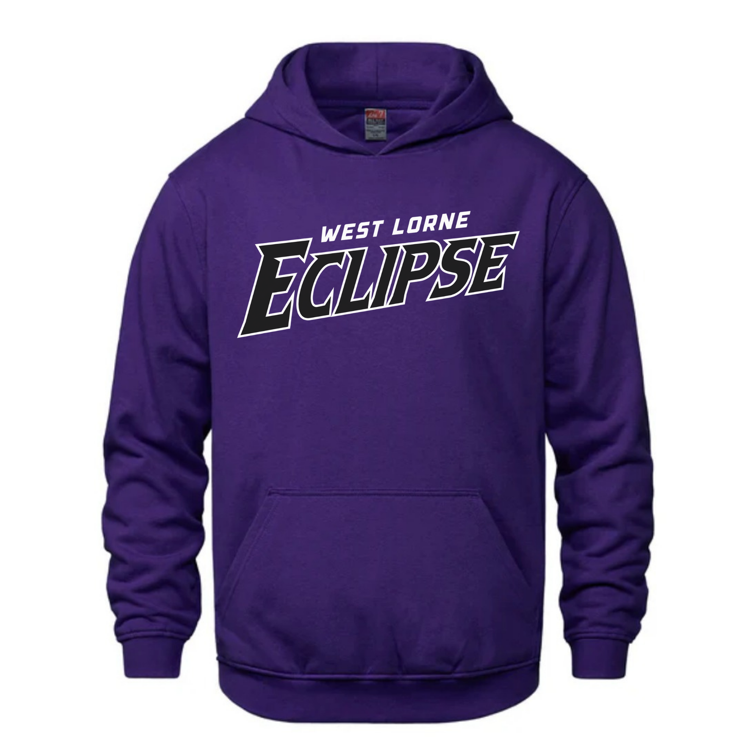Cotton Fleece Hoodie - Text Logo - Youth