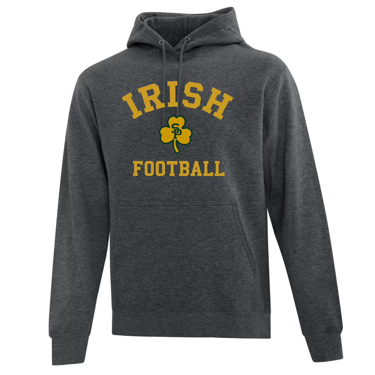 Cotton Fleece Hoodie - Sewn/Embroidered Logo
