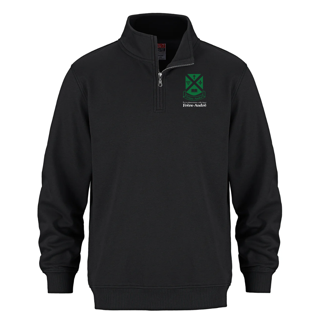 Cotton Fleece 1/4 Zip - Youth