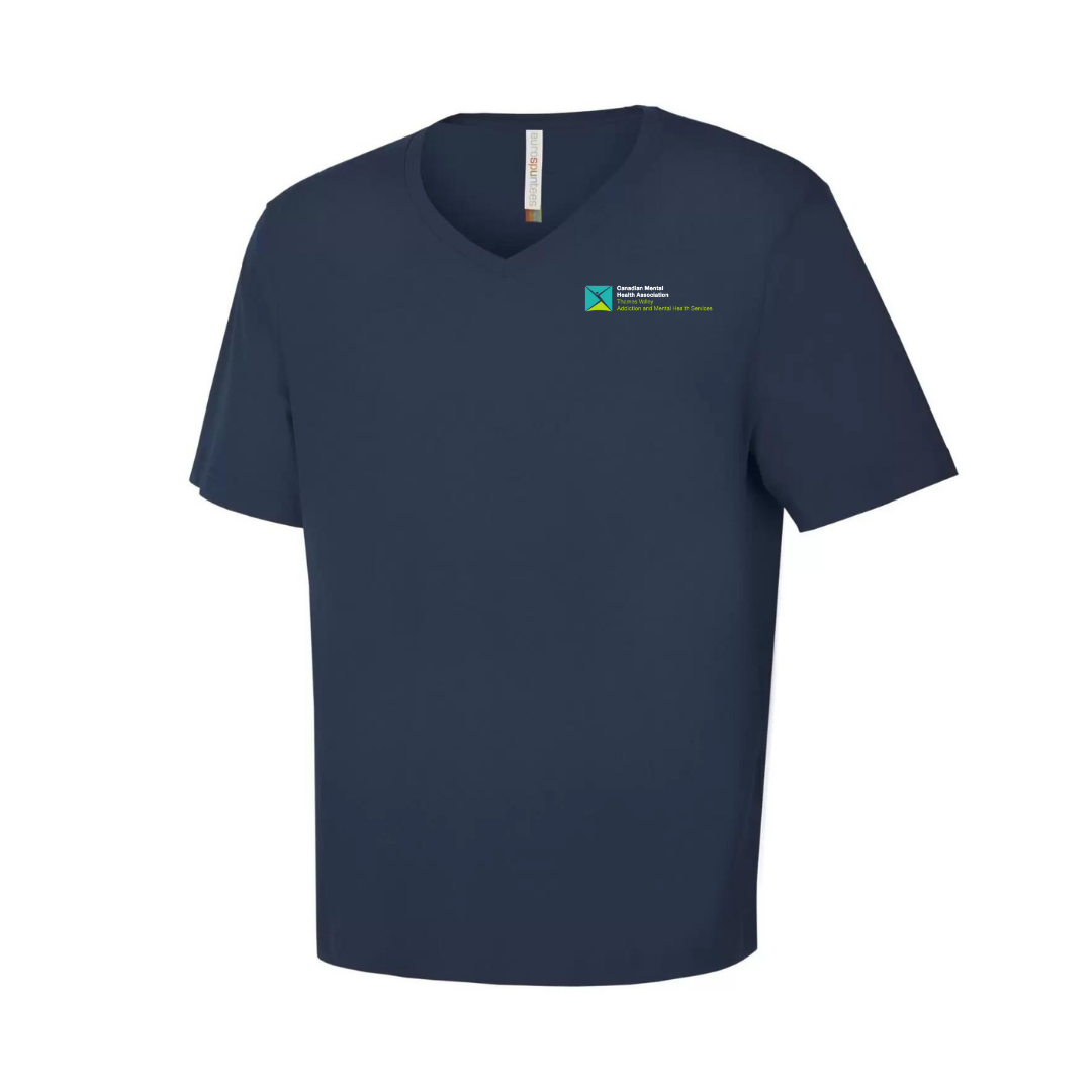 Ringspun V-Neck Tee - Mens