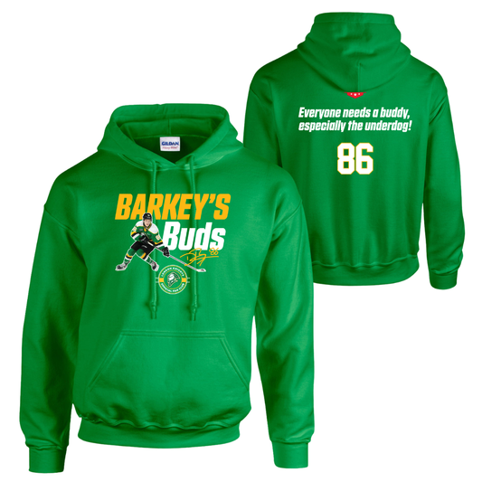 Cotton Hoodie - Barkey's Buds - Youth