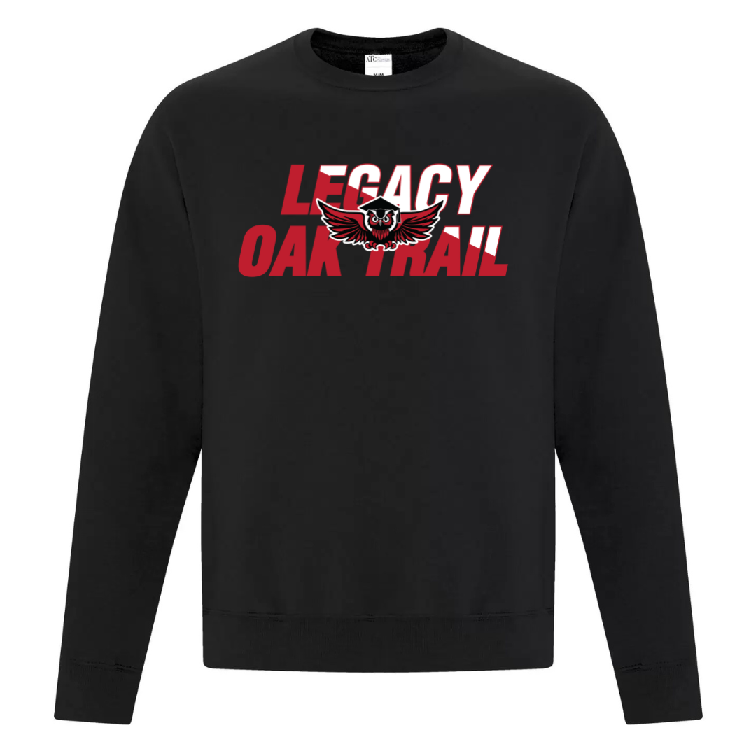 Cotton Crewneck - Legacy Oak Logo