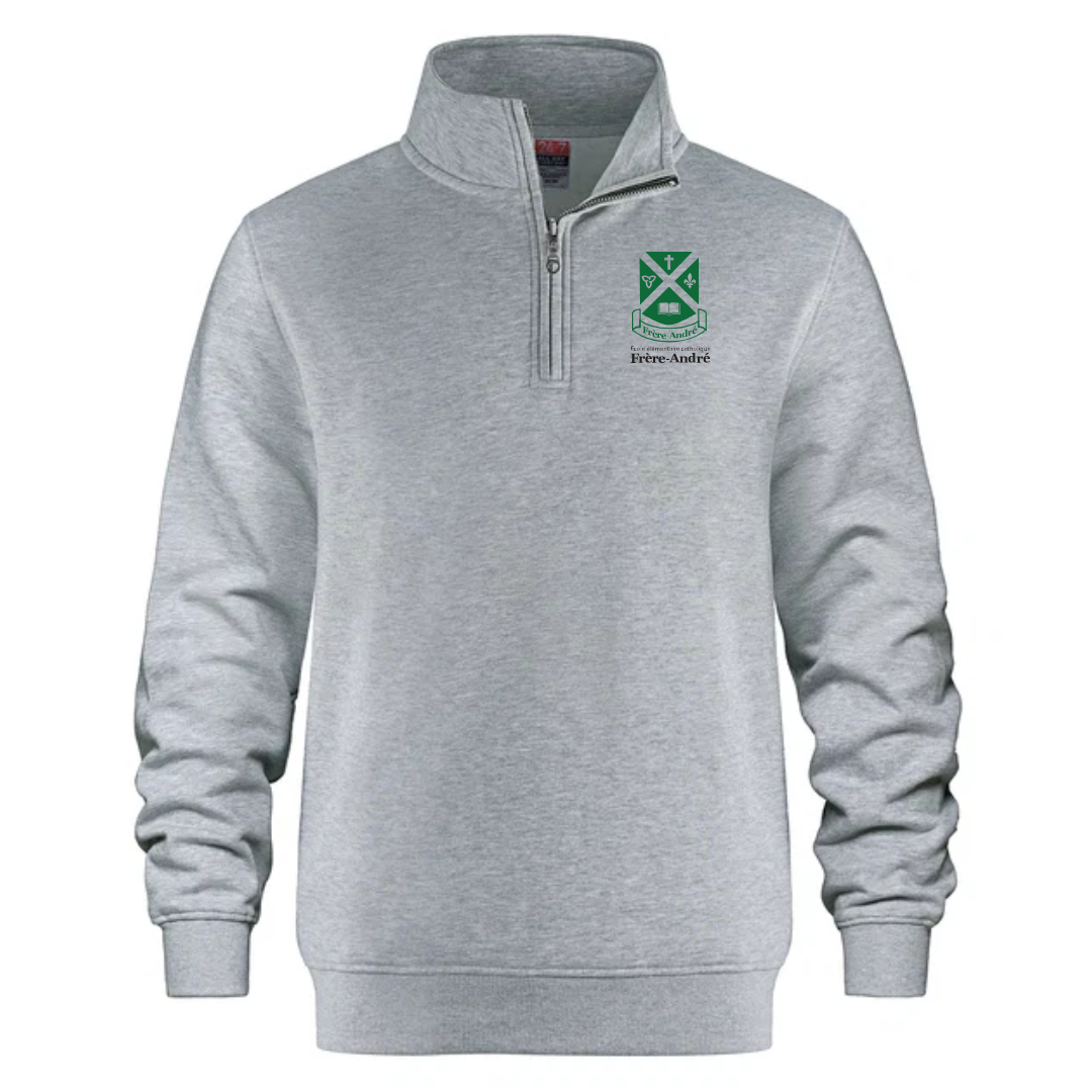 Cotton Fleece 1/4 Zip - Youth