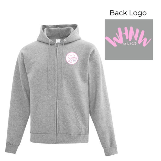 Cotton Fleece Full Zip Hoodie