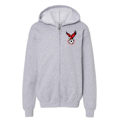 Cotton Full Zip Hoodie - Youth