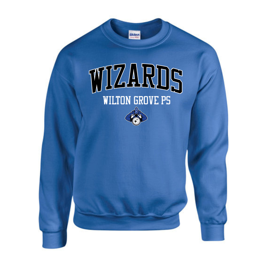 Cotton Fleece Crewneck - Applique