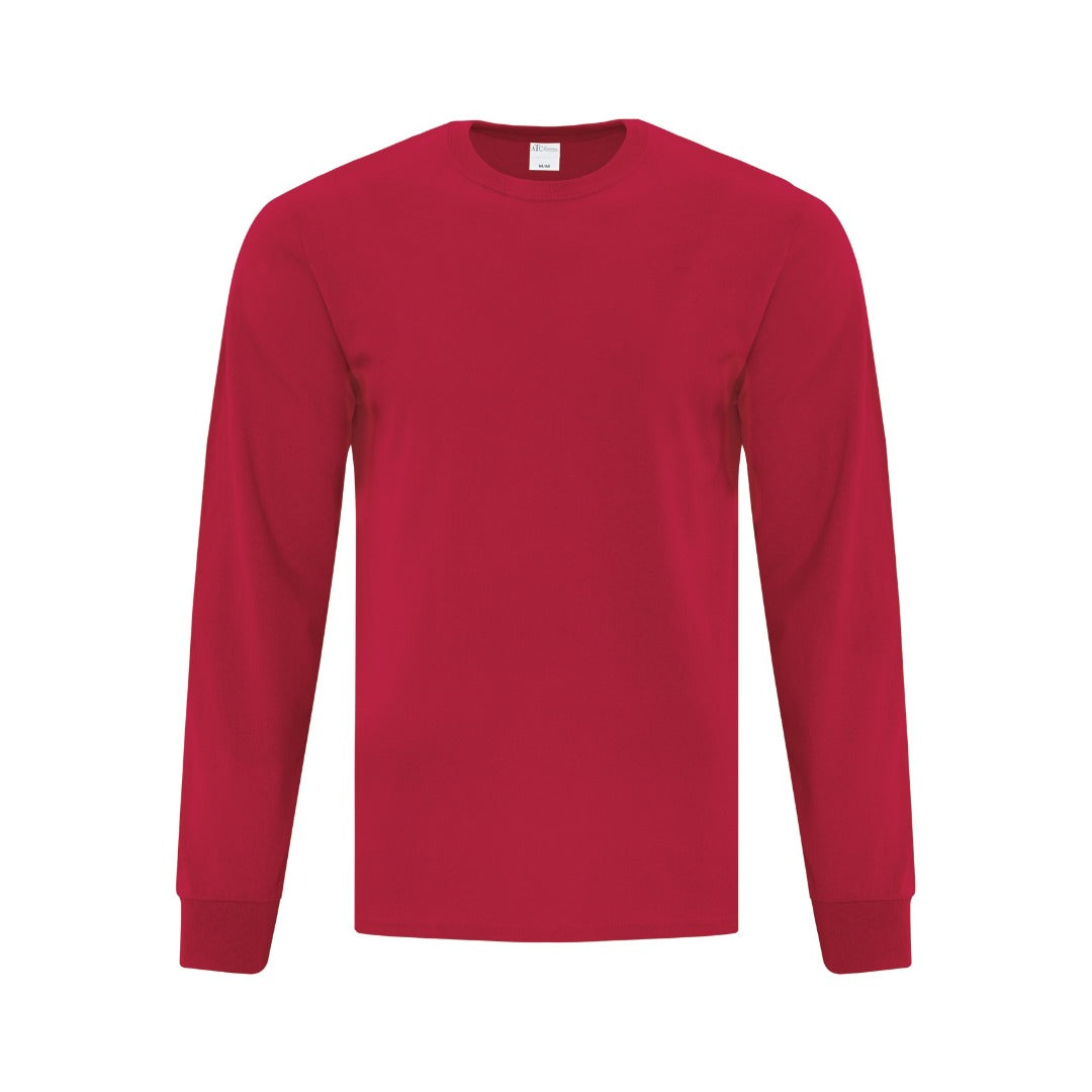 Cotton Longsleeve — Red