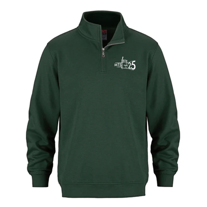 Cotton Fleece 1/4 Zip - 25th Anniversary