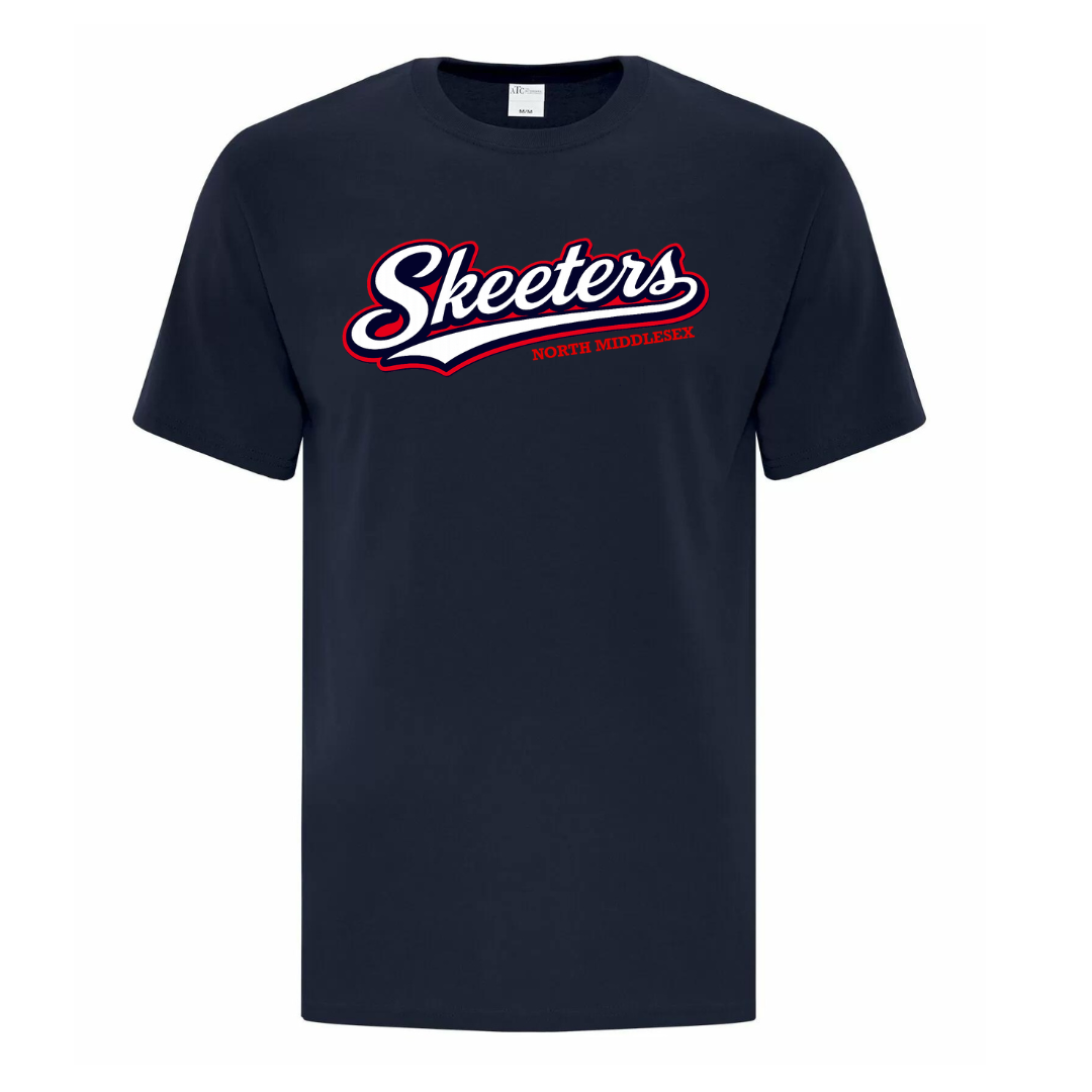 Skeeters Cotton Tee - Script Logo