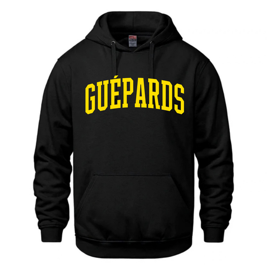 Cotton Fleece Hoodie - Sewn Text