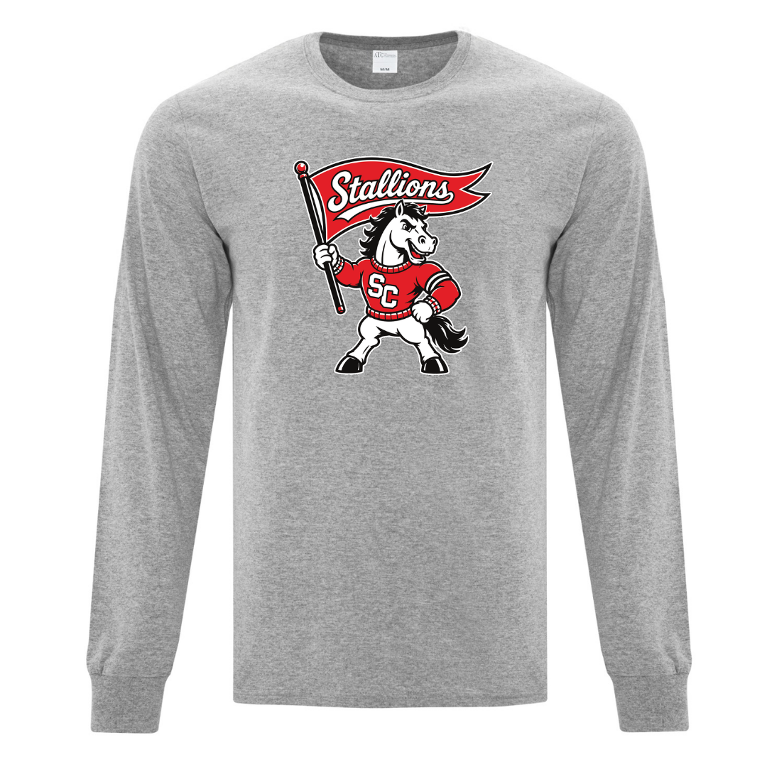 Cotton Longsleeve - Mascot Logo