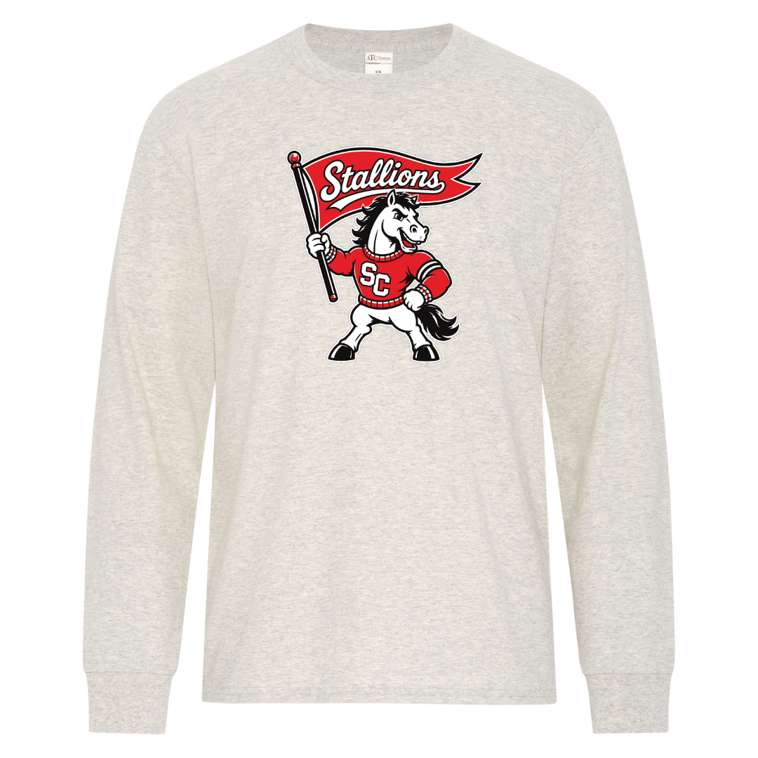 Cotton Longsleeve - Mascot Logo