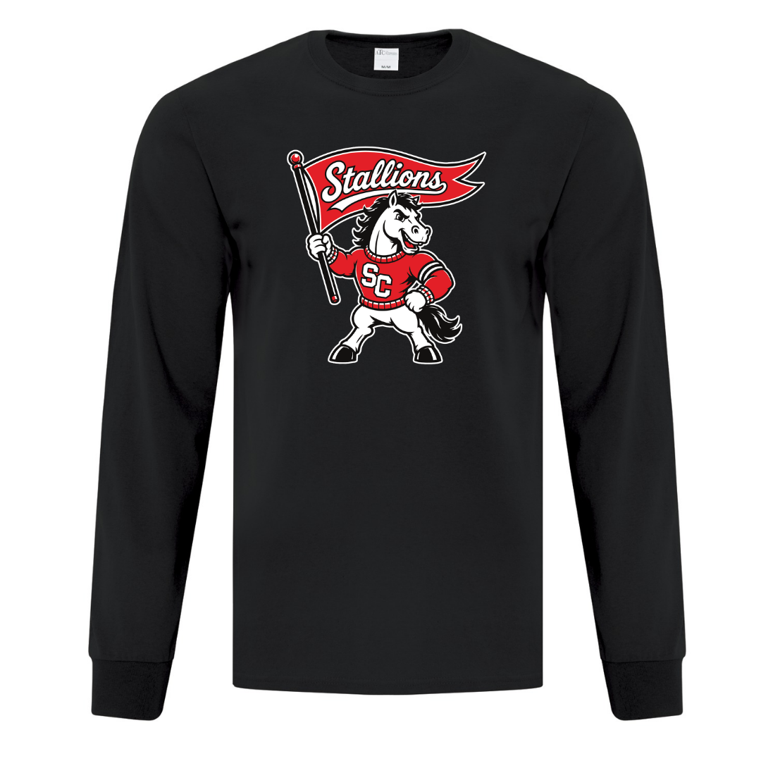 Cotton Longsleeve - Mascot Logo
