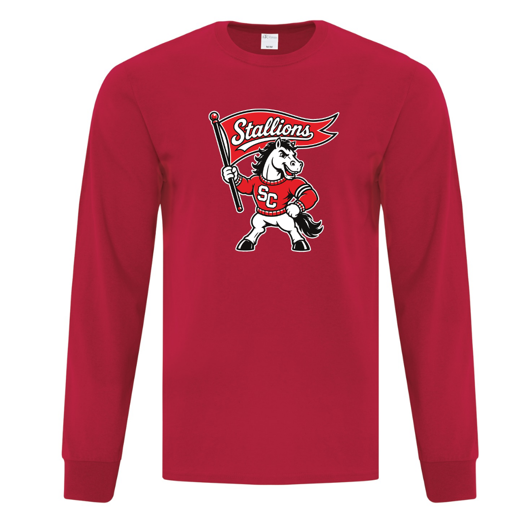 Cotton Longsleeve - Mascot Logo