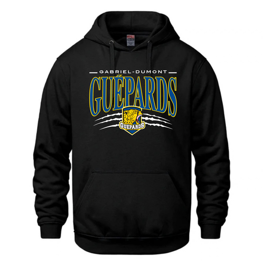 Cotton Fleece Hoodie - Print Text