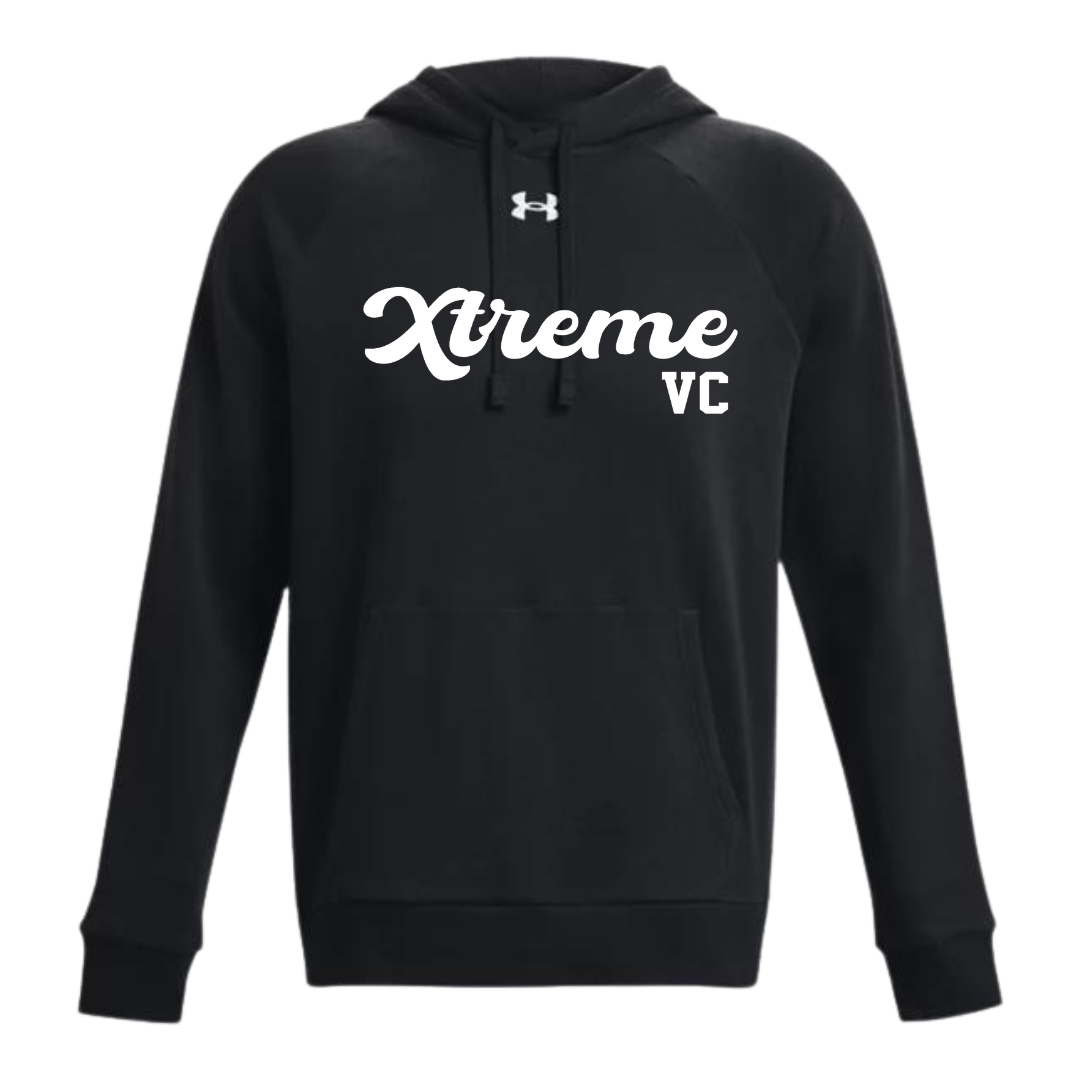 Rival Fleece Hoodie - Script Logo Applique - Youth