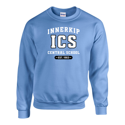 Cotton Fleece Crewneck - EST Logo