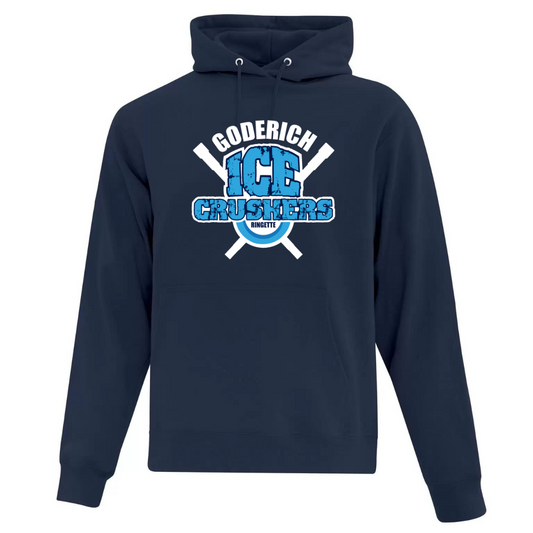 Cotton Hoodie - Patch Logo - Youth