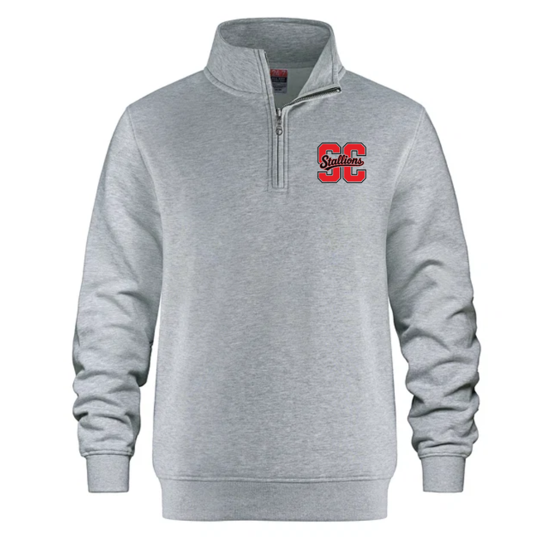 Cotton Fleece 1/4 Zip - Youth