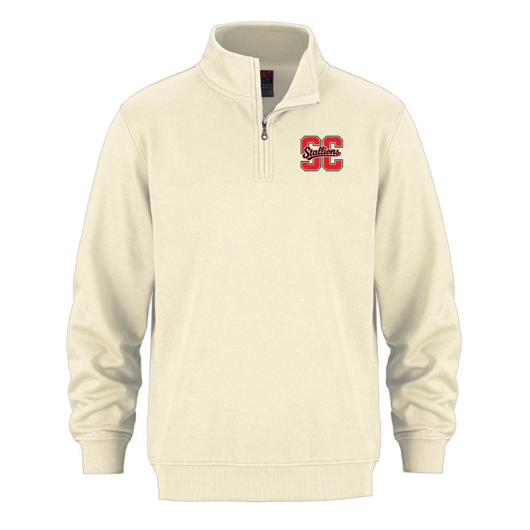 Cotton Fleece 1/4 Zip - Youth
