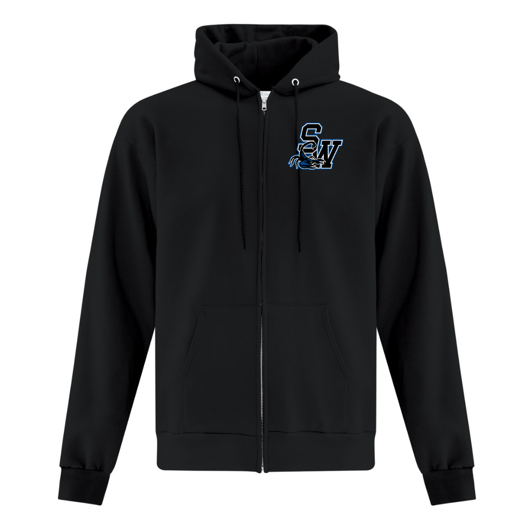 Cotton Fleece Full Zip Hoodie
