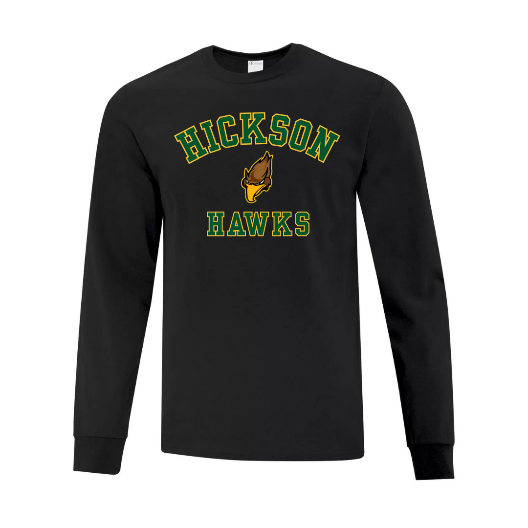 Cotton Long Sleeve - Hawks Logo