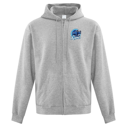 Cotton Full Zip Hoodie - Youth