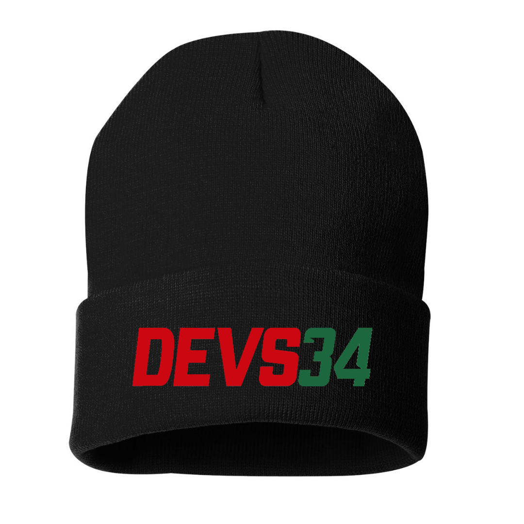 Cuffed Toque - Letter/Number