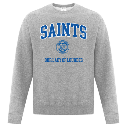 Cotton Crewneck - Varsity Logo