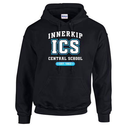 Cotton Fleece Hoodie - EST LOGO - Youth