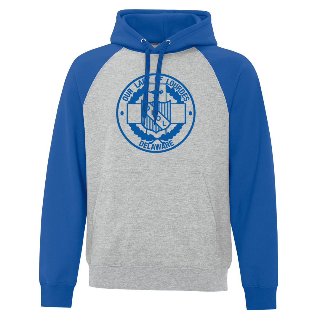 2 Tone Fleece Hoodie